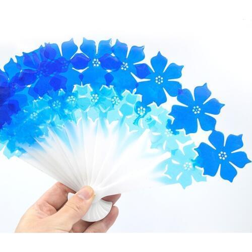 Transparent Silicone Mould Dried Flower Resin Decorative Craft DIY different style lace fans Type epoxy resin molds for jewelry