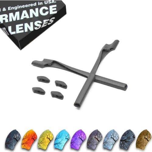 ToughAsNails Resist Seawater Corrosion Polarized Replacement Lenses&Gray Rubber Kit for Oakley Half Jacket 2.0 XL Sunglasses