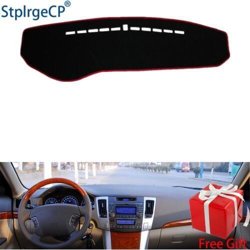 For HYUNDAI sonata NF NFC 2009 dashboard mat Protective pad Shade Cushion Pad interior sticker car styling accessories
