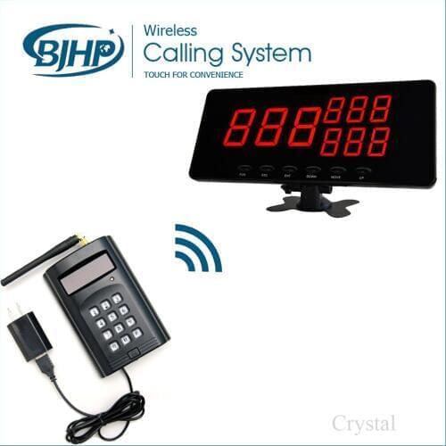 1 keypad 1 screen queue management system