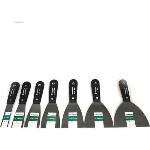 1PC Putty Knife Blade Thick High Carbon Steel Putty Knife Batch Trowel Paint Tool 1 /2 /3/ 4 /5 Inch