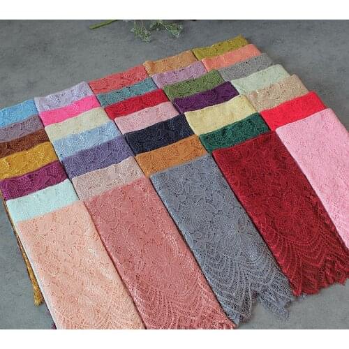 3meters long and 44cm wide thick lashes lace fabric DIY curtain skirt underwear clothing fabric