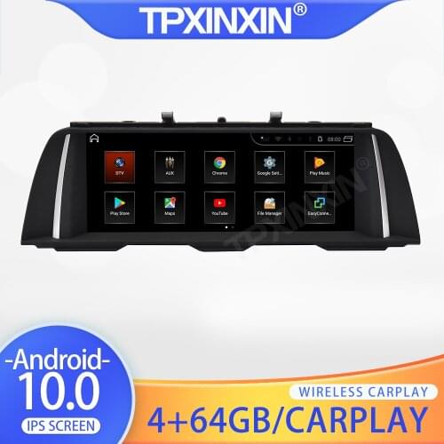 For BMW 5 Series F10 F11 2010 - 2012 Android 10.0 Auto Car Radio Multimedia Video DVD Player Navigation HeadUnit DSP GPS 2 din