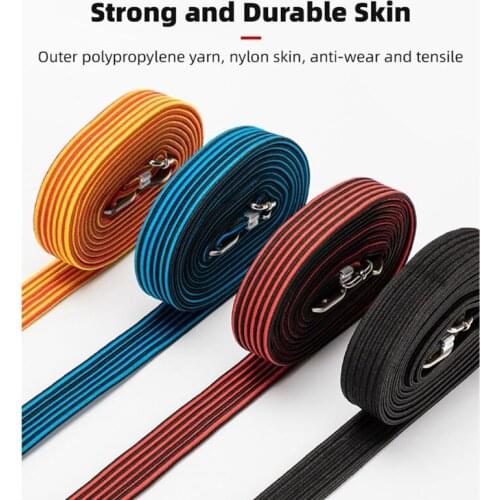 Car Tension Rope Tie Down Strap Strong Ratchet Belt Luggage Bag Cargo Lashing With Metal Buckle Tow Rope Tensioner