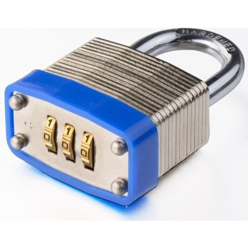 Large three-digit Melaleuca lock bottom combination lock padlock combination padlock access control