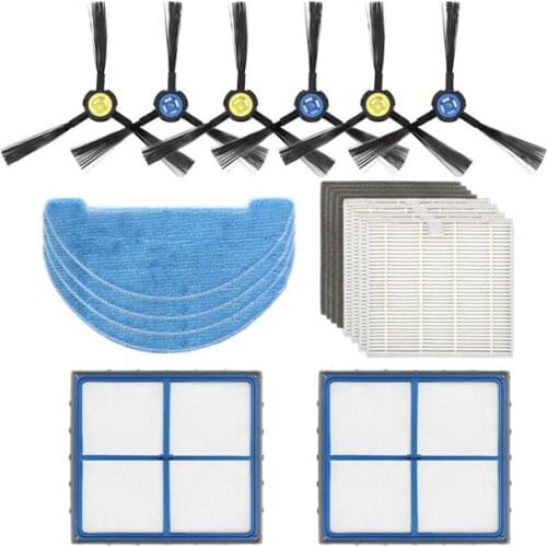 Side Brush HEPA Filter Mop Cloth Primary Filter for Ilife V8S X750 X785 V80 Robot Vacuum Cleaner Replacement Accessories Parts