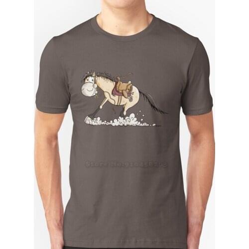 American Quarter Horse Sliding Stop Funny Printed Men T Shirt Summer Style Hip Hop Casual T Shirt American Quarter Horse Pony