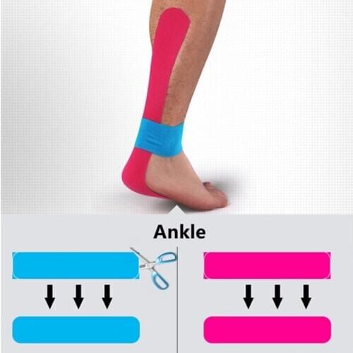 Hot sale 2 Size Kinesiology Tape Perfect Support for Athletic Sports, Recovery and Physiotherapy Kinesiology Taping