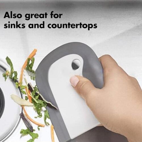 Kitchen Cleaning Spatula Non-slip Handle Silicone Scraper Flexible Dish Bowl Squeegee Food Oil Cleaning Spatula for Plates