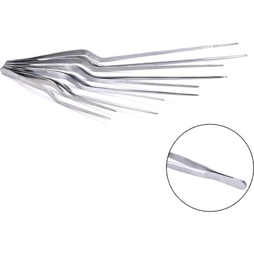 Medical Tweezers Ear Cleaner Care Tool Stainless Steel Bending Tweezers Ear Wax Removal Cleaner Ear Care Beauty Tool