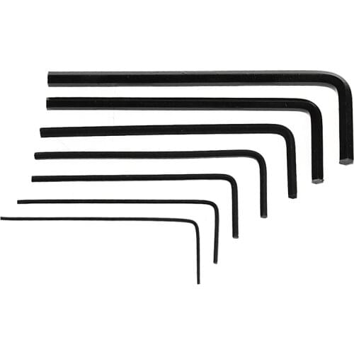 Brand New 7-piece Set 0.7mm-3mm Mini Hexagon Wrench Set Wrench Screwdriver Tool Kit Hand Tool Accessories