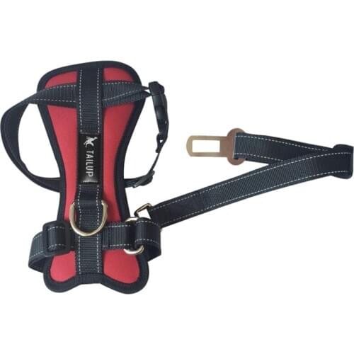 Adjustable Pet Dogs Puppy Harnesses Seat Belt Lead Restraint Strap Car Safety With Car Automotive Seat Safety Belt Dog Chest New