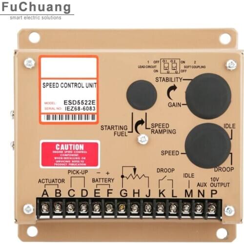 Speed Controller Regulator ESD5522E Governor Electronic Generator Set Accessories Industrial Parts