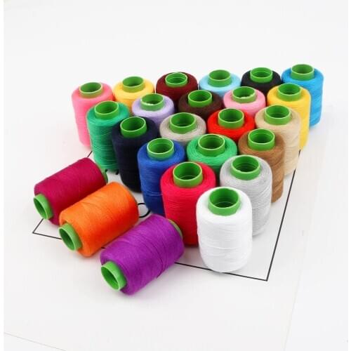 High Tenacity Polyester Machine Embroidery Sewing Threads Hand Sewing Thread Craft Patch Clothing Sewing Accessories Supplies