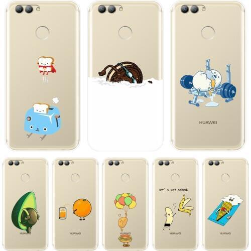 Funny Avocado Banana Phone Case For Huawei Nova 3 3I 3E 2i 2 Lite Plus Soft Silicone Back Cover For Huawei Nova Smart Lite 2017