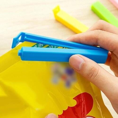 1PC Portable Kitchen Snack Food Storage Bag Sealing Sealer Accessories Keeping Clamp Tool Clips Tea Fresh Plastic E7U4