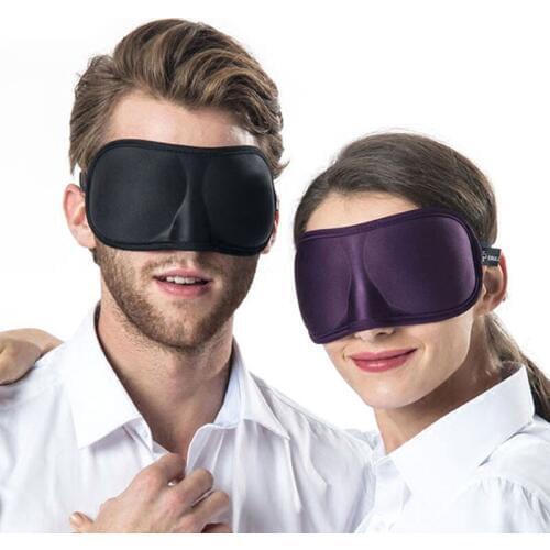 3D Ultra-soft breathable fabric Eyeshade Sleeping Eye Mask Portable Travel Sleep High Quality sleep mask