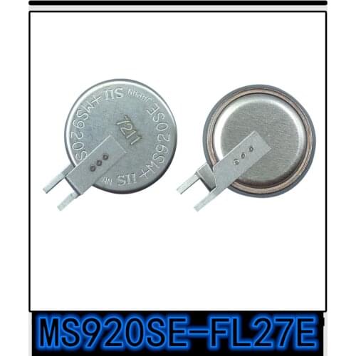 5PCS-50PCS New original authentic MS920SE-FL27E rechargeable button battery 3V motherboard PLC backup power general ML920