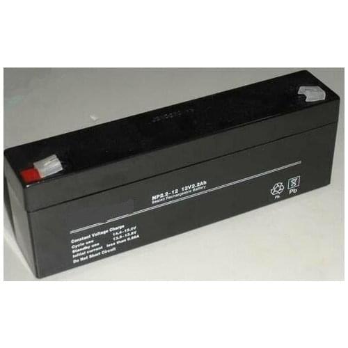 Free shipping 12V 2.2Ah lead acid battery rechargeable battery