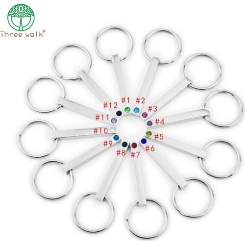 12 Constellation Women Men Birth Month Date New Baby Creative Gift Keychain Engraving Different Personalized Parents Present