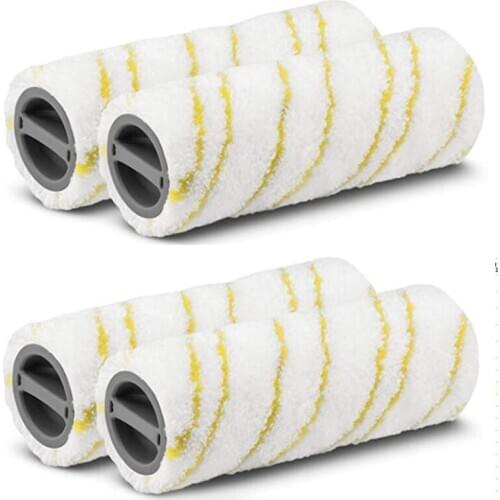 Er Cleaner Roller Brush Main Brush for KARCHER FC3 FC5 Cordless Vacuum Floor er Cleaner Rolling Brushes 2Pair