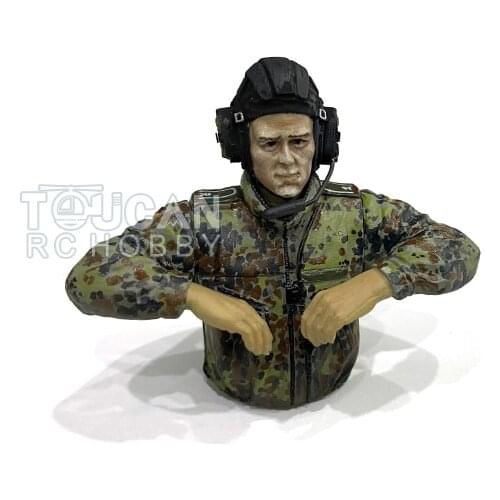Resin German Soldier Figure for 1/16 Henglong RC Tank TH18398-SMT2
