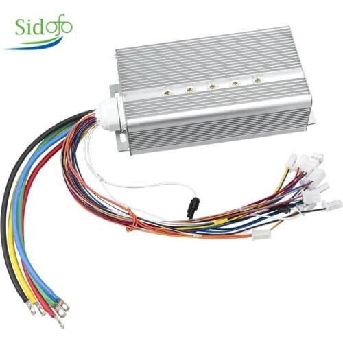 BLDC Brushless Motor Controller 60V/72V/120V 2000W/3000W/4500W/5000W Electric Bike Scooter Dual Mode Sensor Controller For Ebike