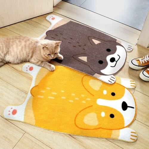 Cartoon Door Mats For Home Bathroom Pvc Mat Entrance Carpet For Kitchen Floor Wear-Resistant Dust-Proof Non-Slip Hot Selling