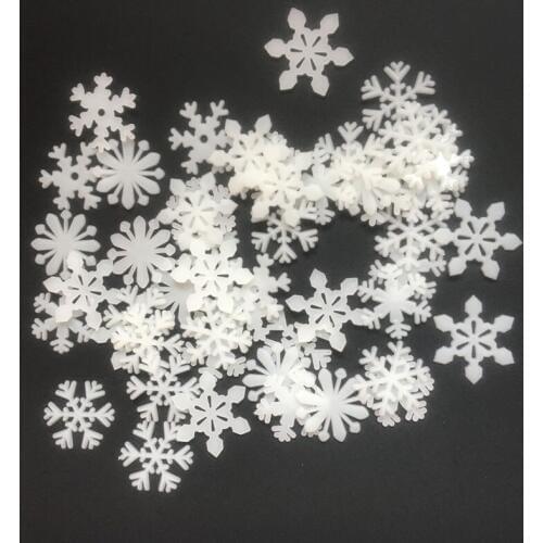 Wall Decals Glow in The Dark Snowflake Stars Fluorescent Sticker Wall Stickers for DIY Kids Girls Bedroom Home 1 Lot Stickers
