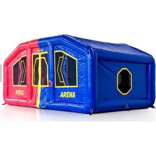 New IPS light Rival Arena inflatable interactive Play systems adult sport game combo sport area