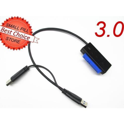 New update 35cm USB 3.0 hdd cable TO 2.5" SSD HDD SATA 3.0 Adapter Data Cable Cord Wire For Hard Drive Internal to Externa