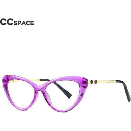 47546 Cat Eye Lady Anti Blue Light Optical Glasses Frames Men Women TR90 Fashion Computer Eyeglasses