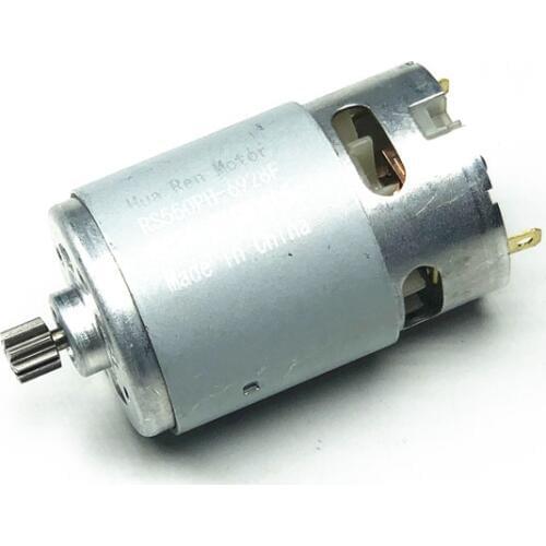 RS550 Motor 17 14 15 12Teeth 9Teeth 7.2 9.6 10.8 12V 14.4V 16.8V 18V 21V 25V Gear 3mmShaft For Cordless Charge Drill Screwdriver