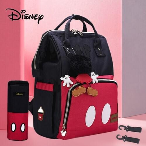 Disney 3D Doll Diaper Bag Organizer Large Capacity Maternity Bags Baby Stroller Diaper Bag Backpack Mother Care Insulated Bags