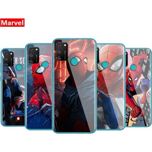 Marvel Super Hero Avengers Spider-Man For Huawei Honor V30 30S 30i 30 20 20E 20i 20S Lite Pro Plus Soft TPU Silicone Phone Case