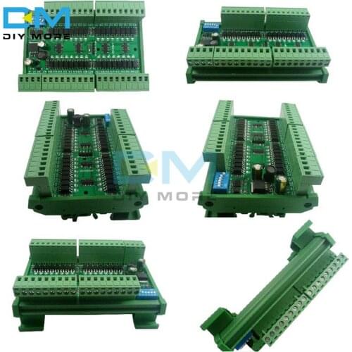 32ch PNP NPN Isolated Digital Input RS485 Modbus Rtu Controller DC 12V 24V PLC Switch Quantity Acquisition Board