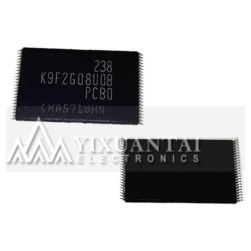 5pcs/lot K9F2G08U0BPCB0 K9F2G08UOBPCBO K9F2G08U0B-PCB0 K9F2G08UOB-PCBO TSOP-48 In Stock