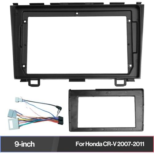 Car Radio Frame For Honda CR-V 2007-2011 Model 10 Inch Car Stereo Panel Dashboard Kit Refitting Installation Frame