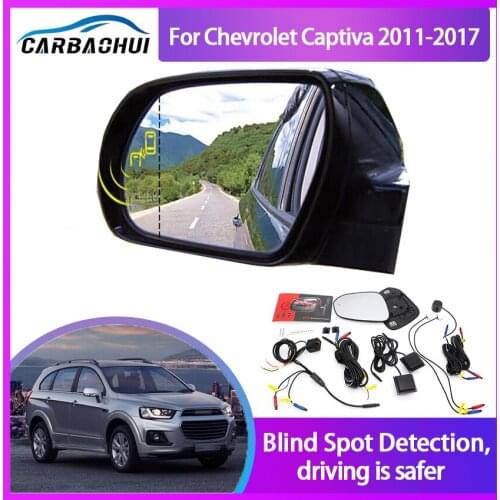 Car Blind Spot Mirror Radar Detection System for Chevrolet Captiva 2011-2017 BSD Microwave Monitoring Assistant Driving Security
