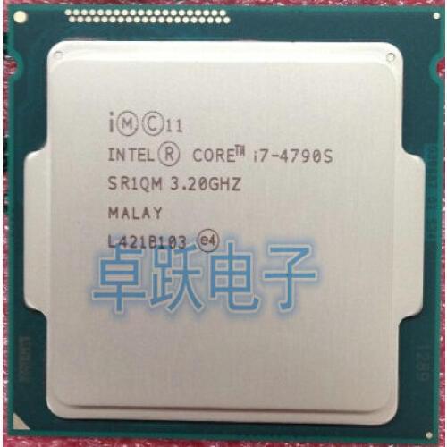 Free Shipping intle I7-4790S I7 4790S CPU Processor 3.2GHz LGA 1150 65W Quad Core scrattered pieces