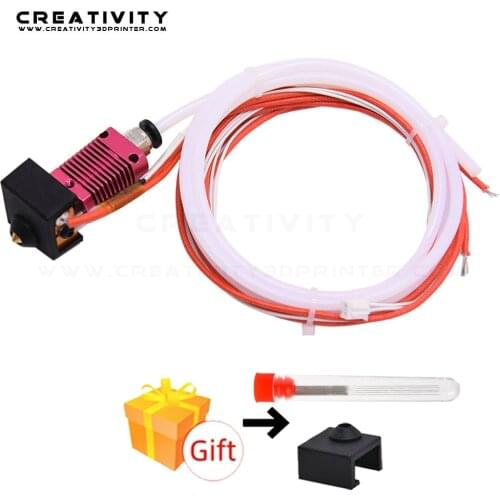 CR10 1.75mm J-head Hotend kit Aluminum Heat Block with Heater Thermistor Ender-3/CR-10/CR-10S With MK8 Nozzle 3D Printer Parts