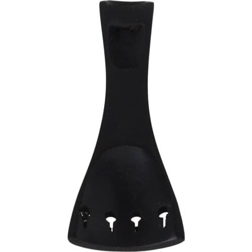 4/4 Violin Part Violin Tailpiece Ebony W/ Pearl Shell