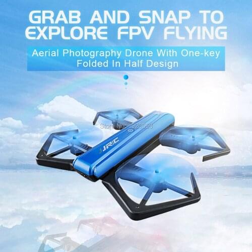 JJR/C H43WH CRAB WIFI FPV 720P HD Camera Dron Self-timer Quadcopter Foldable G-sensor Mini RC Selfie Drone Quad