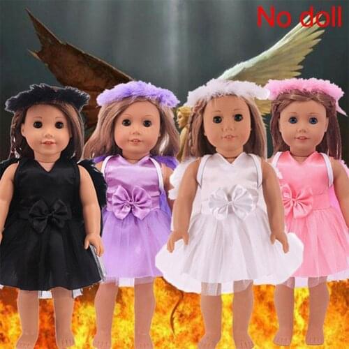 18 Inch Girl Doll Clothes Accessories Clothes Set 43cm Doll Skirt Halloween Christmas Gift Hot Sale Dropshipping