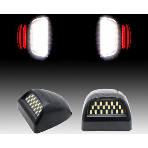License plate lamp For Chevrolet Silverado 2002-2013