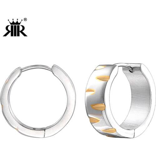 LEADTOP 1974 Women's Silver Earrings