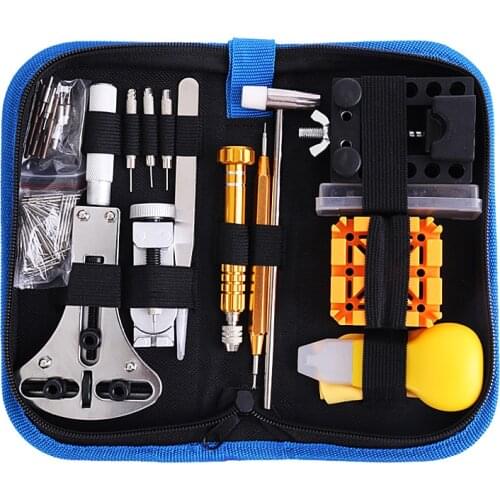 Tools Watch Repair Tool Kit Multitool Remove Watch Holder Opener Spring Bar Screwdrivers Pliers Tweezers Hammer Hand Tool Set