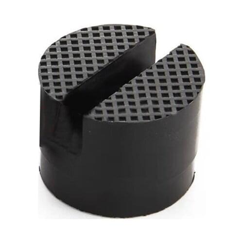 Floor Slotted Car Rubber Jack Pad Frame Protector Adapter Jacking Disk Pad Tool for Pinch Weld Side Lifting Disk new