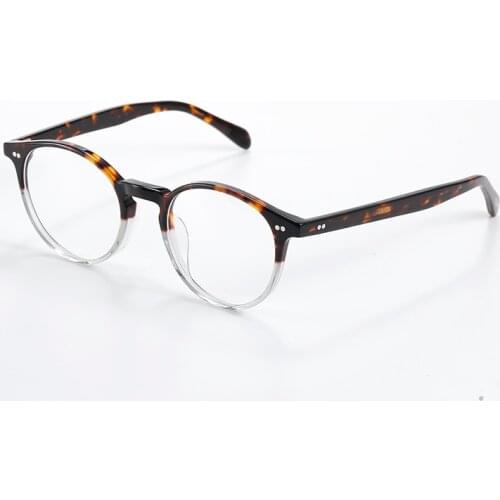 Elins Glasses Frame Women Men Prescription Myopia Optical Oval Eyeglasses Frame Round Spectacle Frame OV5241 Reading Glasses