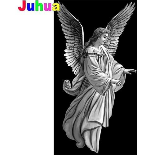 Religion Black white angel DIY Diamond Painting Stitch kit Diamond Mosaic Virgin religious Diamond embroidery gift home decor